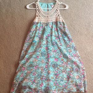 Spring floral dress